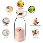 مخلوط کن 350 میلی لیتری قابل حمل FRESH JUICE اصلی - تصویر 3