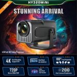 ویدئو پروژکتور پرتابل HY320 MINI –اصلی - ترکیب کیفیت و قدرت , رم 2 و 16 گیگ اصل - تصویر 2