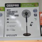 پنکه ایستاده ۱۶ اینچ جیپاس مدل GF 21112 Y کنترل‌دار ۵ پره با توان ۶۰ وات – Geepas GF21112Y Stand Fan - تصویر 2