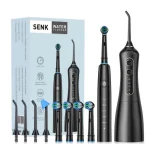 ست مسواک برقی و واترجت SENK 2-in-1 اورجینال مشکی