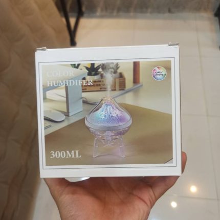 (بخور کوزه‌ای) چراغ خواب و رطوبت ساز رنگی